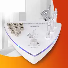 Cosmetic instrument for diamond micro-crystal face exfoliating, cleaning, moistening and tender skin