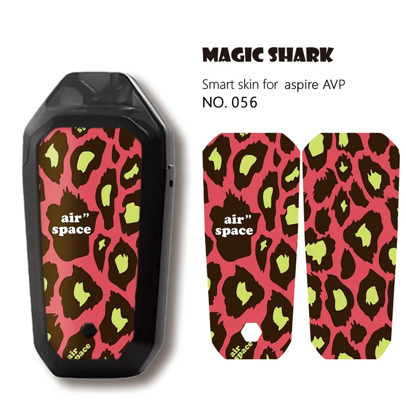 Чехол наклейка Magic Shark с леопардовым принтом стикером джокером фламинго злом ПВХ