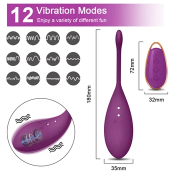 Wireless Dildo Vibrator Female for Woman G-spot Love Egg Wear Vibrating Panties Remote Control Clit Sex Toys for Adults Couples 2