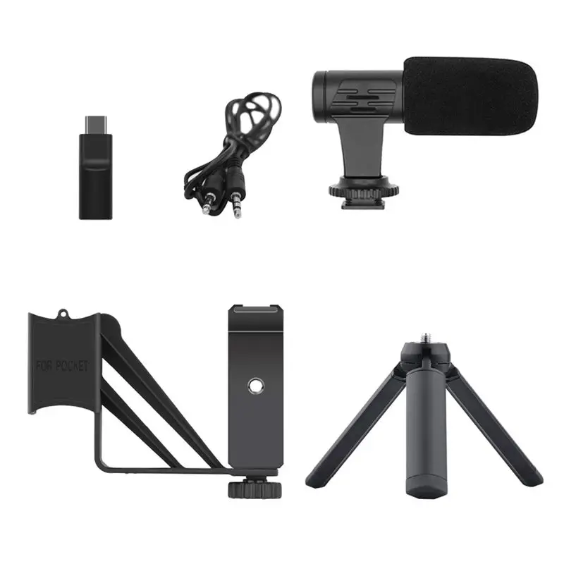Type 3 1 комплект камера Запись микрофонный аудио адаптер кабель для DJI Osmo Карманная камера A69B - Цвет: Type 3