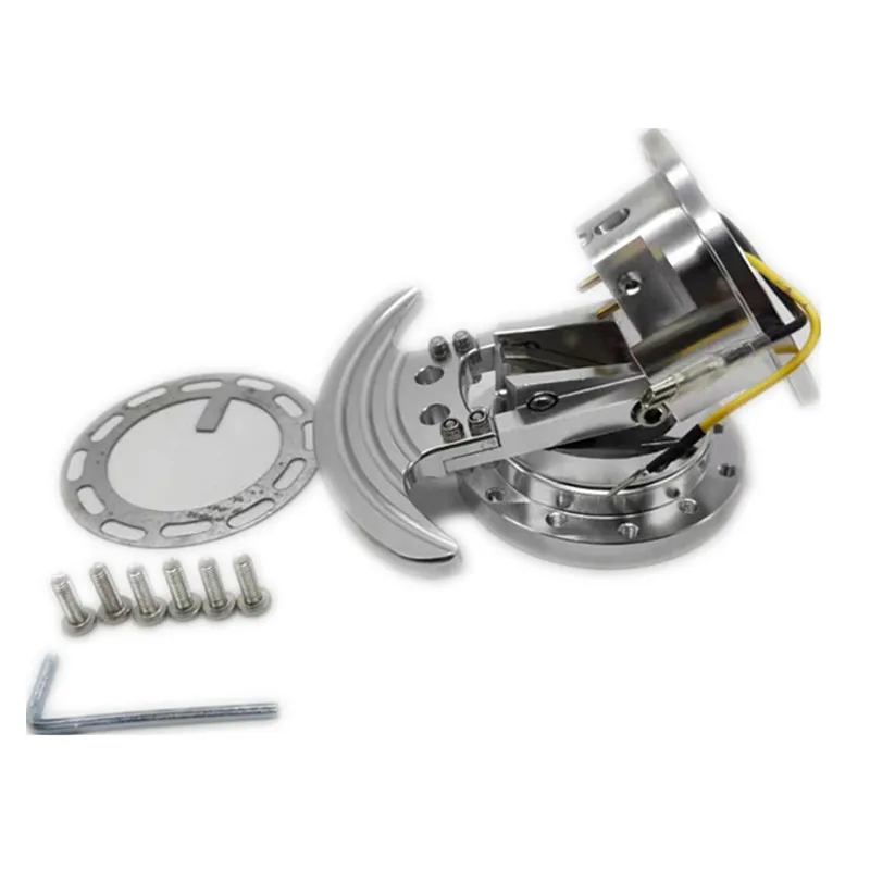SPSLD наклон гоночный руль Quick Release Hub Kit адаптер Корпус Съемный отщелкивающийся Boss Kit - Цвет: SILVER