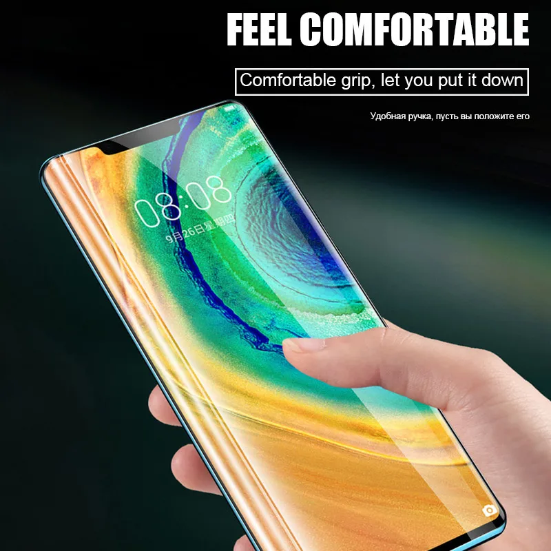 1-3 шт 100D изогнутые края мягкая Гидрогелевая пленка для huawei mate 30 Pro mate 20 Lite полноэкранная защитная пленка mate 10 не стекло