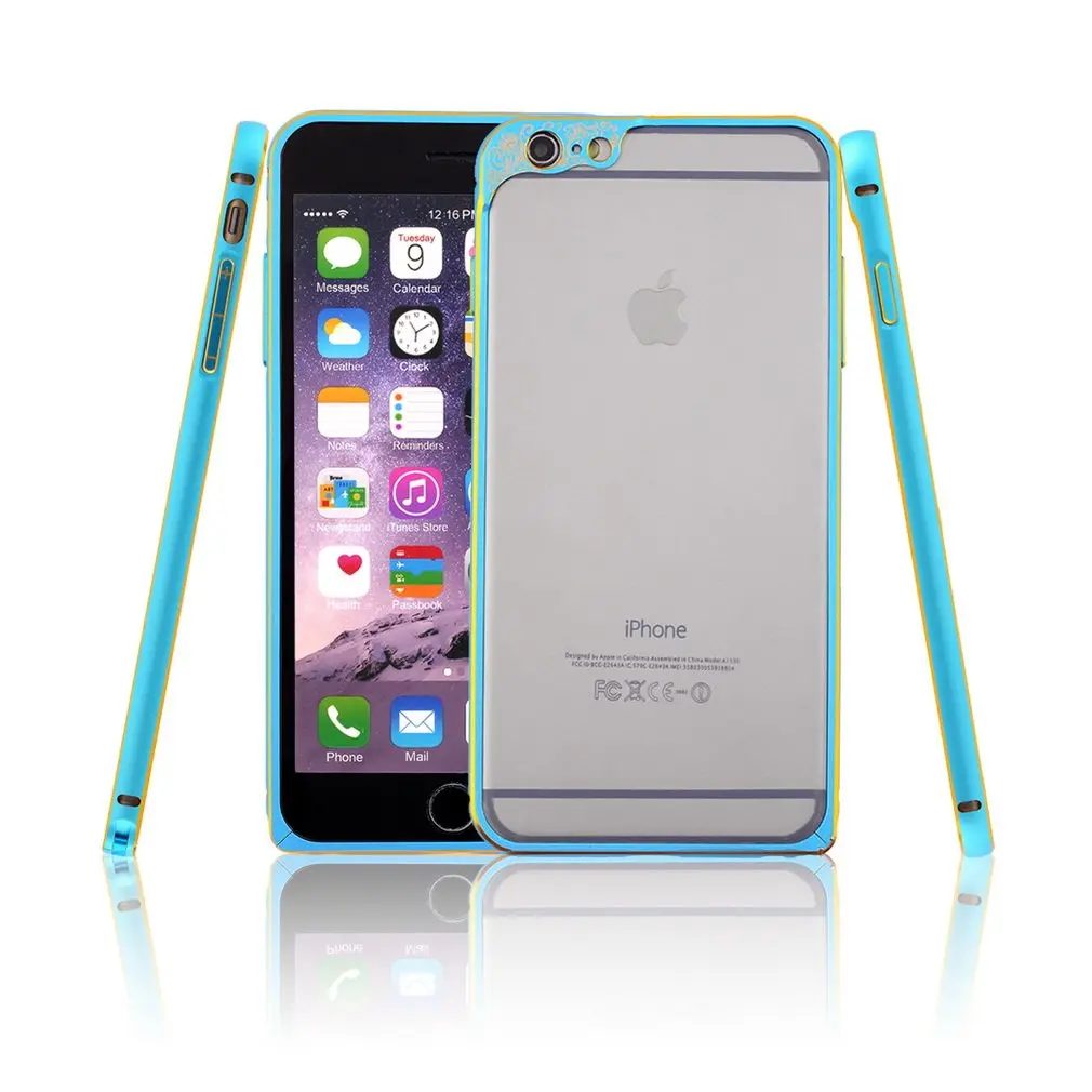 Чехол Rilievo из алюминиевого сплава с защитой бампера для iphone6 Plus