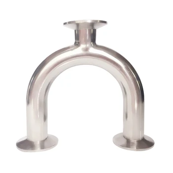 

Sanitary Tri Clamp U Shape Ferrule Tee Stainless Steel 304