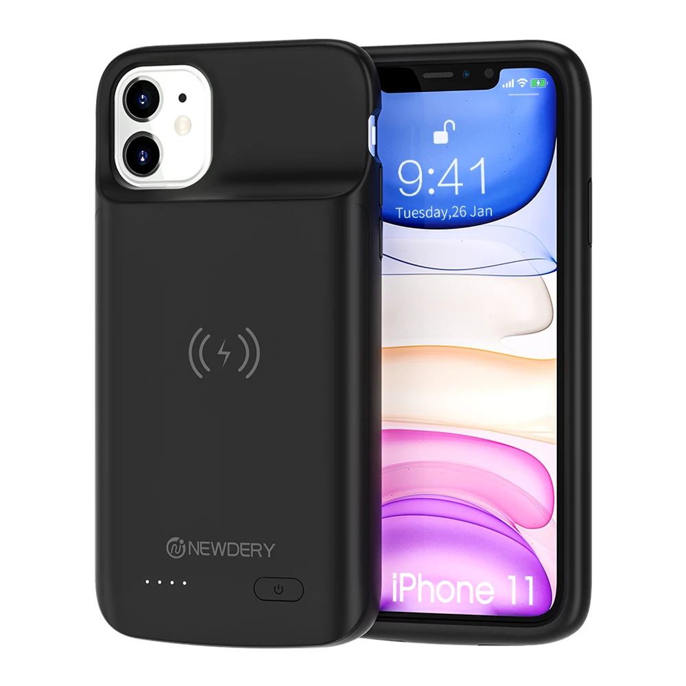 Wireless battery case for iPhone 6 7 8 X XS XR Xs Max 11 pro Battery Case Qi Wireless Charging power case for iphone SE 2020 afbeelding