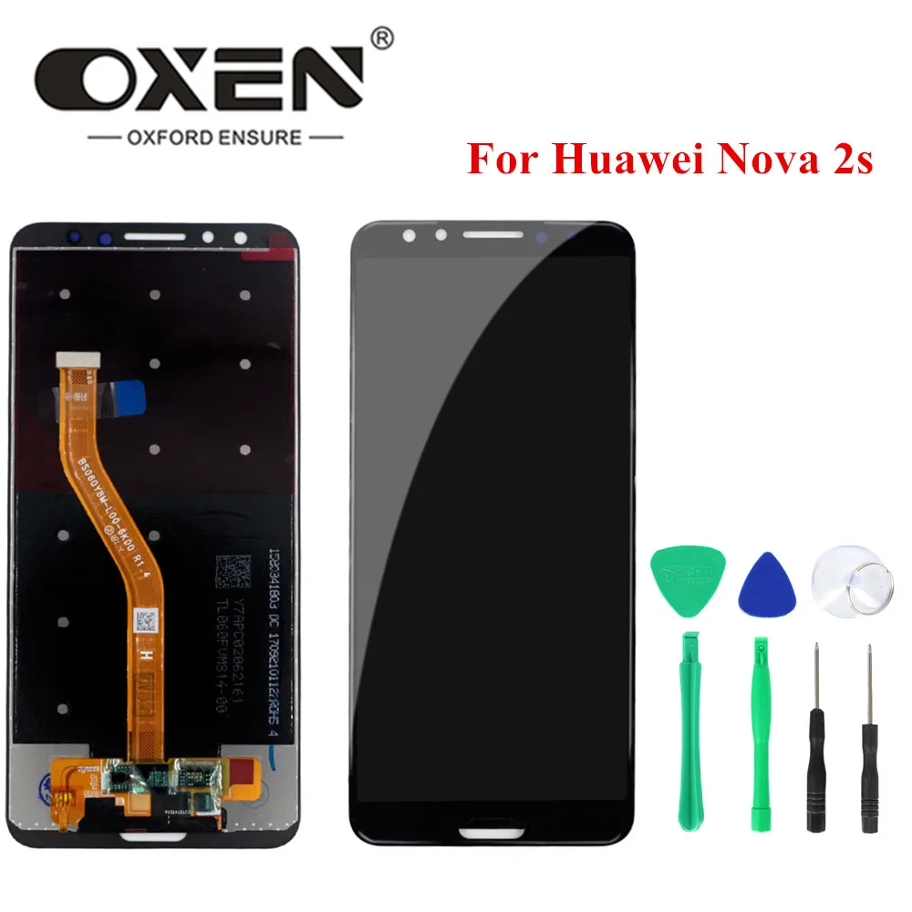 

OXEN For Huawei Nova 2S LCD Display Touch Screen Digitizer Assembly Nova2s HWI-AL00 HWI-TL00 6.0" Replacement LCD Tested+Tools