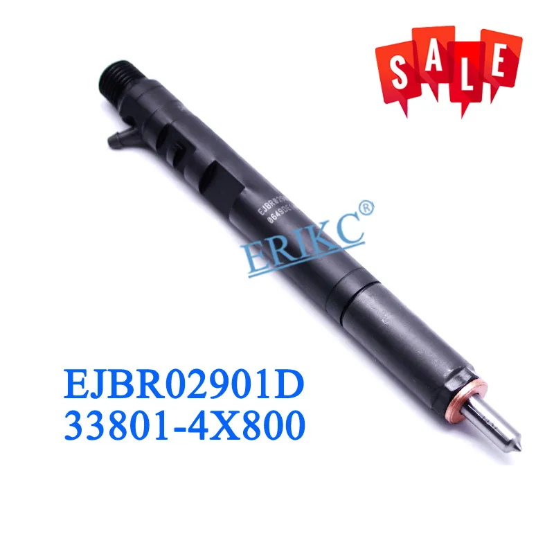 ERIKC EJBR02901D 33801-4X800 Diesel Common Rail Injector EJBR0 2901D Fuel Nozzle EJB R02901D For KIA HYUNDAI Terracan 2.9 CRDi