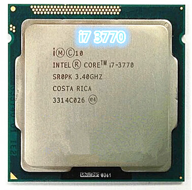 

Intel Core i7-3770 i7 3770 3.4 GHz Quad-Core CPU Processor 8M 77W LGA 1155 Desktop Processor