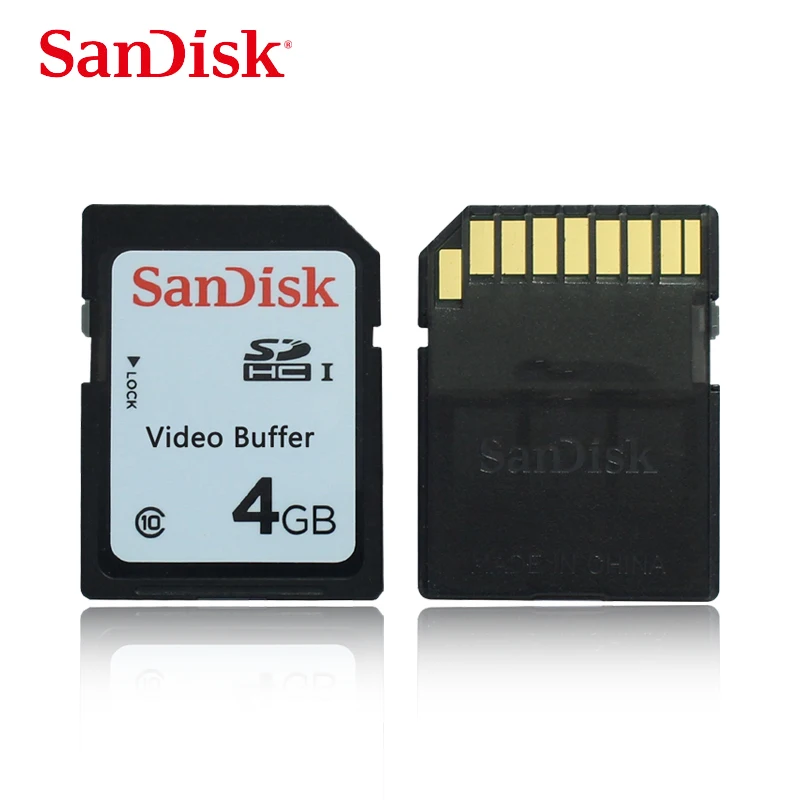 Акция! 5 шт./лот sandisk оригинальная sd-карта 4G цифровая камера карта памяти Автомобильная музыкальная навигационная карта принтера 4GB