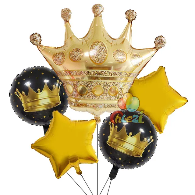 aankomst Interpersoonlijk Makkelijk te gebeuren 5pcs Large Golden Crown Foil Balloons Rose Gold Silver Crown Helium Balloon  Wedding Birthday Party Decoration Globos Baby Shower - Ballons &  Accessories - AliExpress