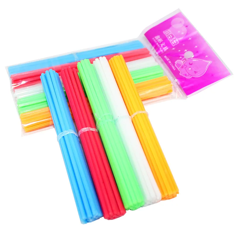 

100/200pcs Colorful Plastic Counting Sticks Mathematics Teaching Aids Counting Rod Kids Preschool Math Learning Toy