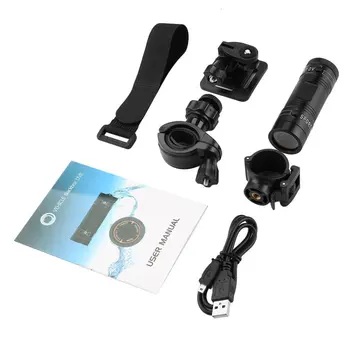 

Full HD 1080P DV Mini Waterproof Bike Helmet Action DVR Video Cam 120 Degree Wide Angle F9 Black