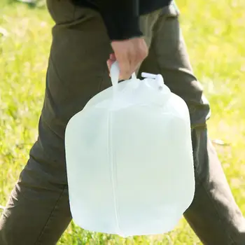 

Outdoor Food Grade Water Bucket Multifunctional Folding Bucket Water Storage Container Car Water Tank with Faucet