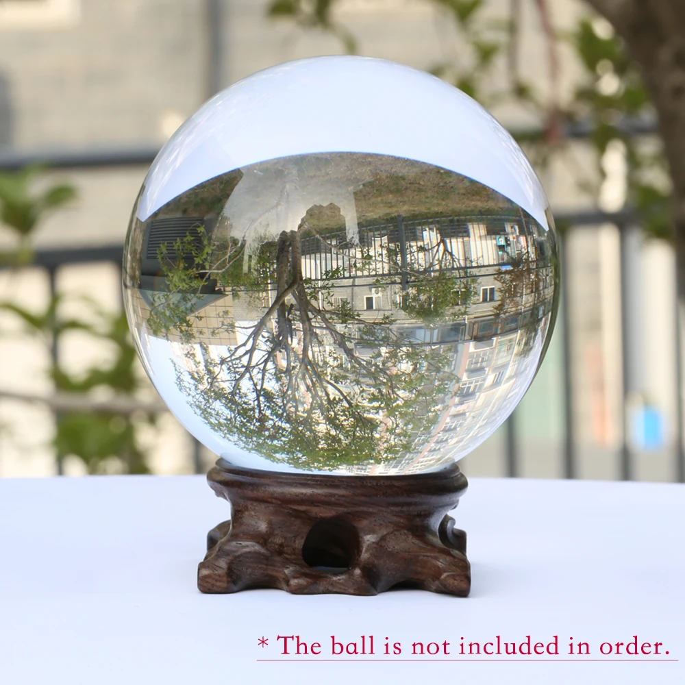 Wooden Display Stand 1pc For Crystal Glass Lens Ball Divination Photography Lensball Base Magic Sphere Stand Globe Egg Holder