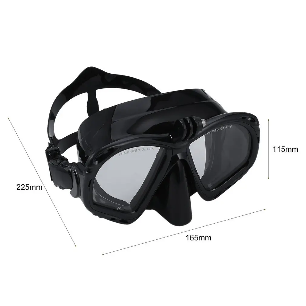 Professional Silicone Gear Scuba Diving Mask Equipment Snorkel Adults Anti-Fog UV Waterproof Swim Glasses Men Women Goggles