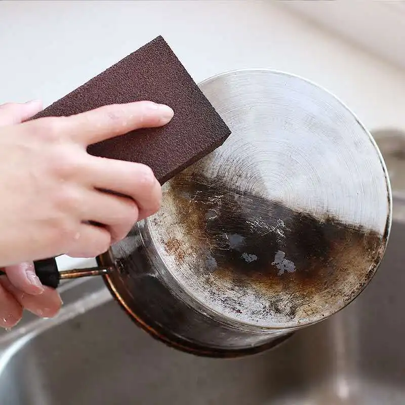 1PCS Portable Carborundum Magic Sponge Brush Eraser kitchen accessories Bathroom Washing Cleaning Cleaner Tool Sponge@2 | Дом и сад