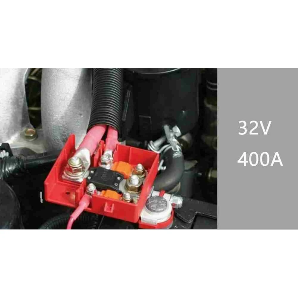 32V 400A Car Battery Terminal Connectors Positive Negative Auto Car Marine Battery Terminal Connectors Shims