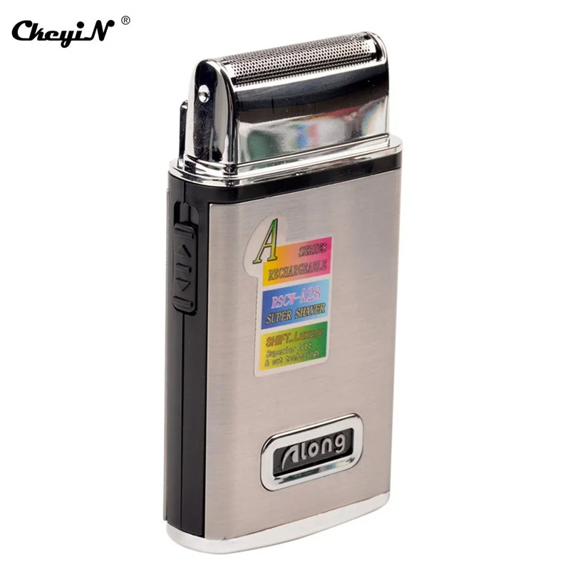 

CkeyiN Men Electric Rechargeable Shaver Razor Face Care Reciprocating Shaver Portable Mini Shaver Barber Hair Trimmer