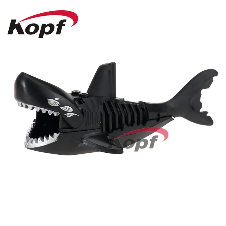 20 шт. строительные блоки Супер Герои призрак зомби Черная Акула Orca Пираты модели кирпичи Детский подарок игрушки PG1043