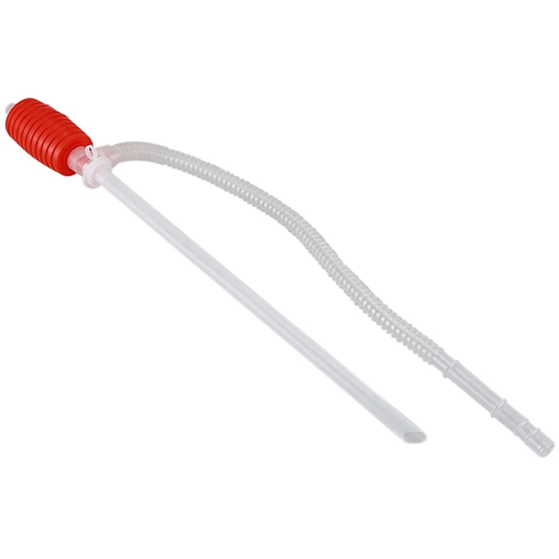 Manual Hand Siphon Syphon Oil Water Petrol crude oil engine Fuel Liquid