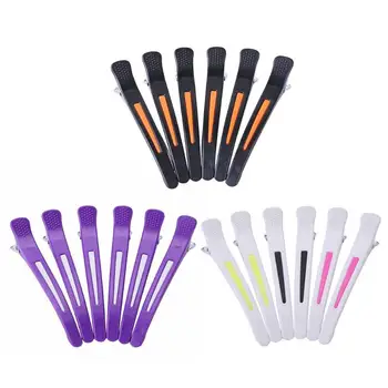 

6pcs Salon Hair Clips Hairdressing Salon Sectioning Hairpins Hairdresser Hair Cut DIY Hair Styling Tool
