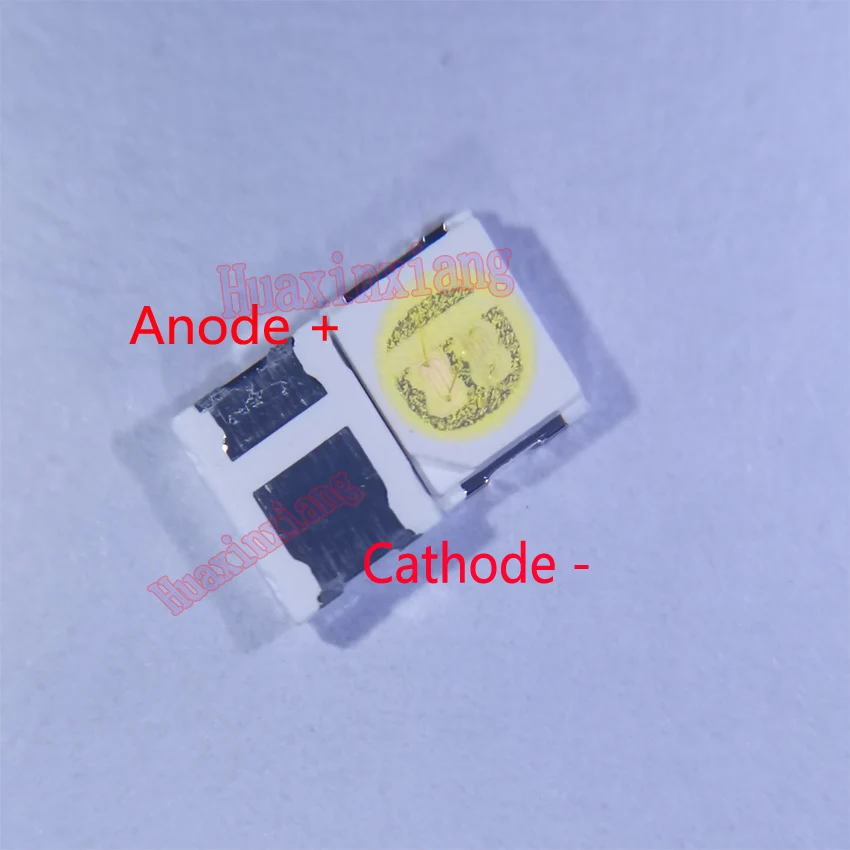 500 шт./лот Jufei 3528 SMD LED 2835 6 в холодный белый 96 лм для ТВ ЖК подсветка|2835 6v|smd ledsmd led |