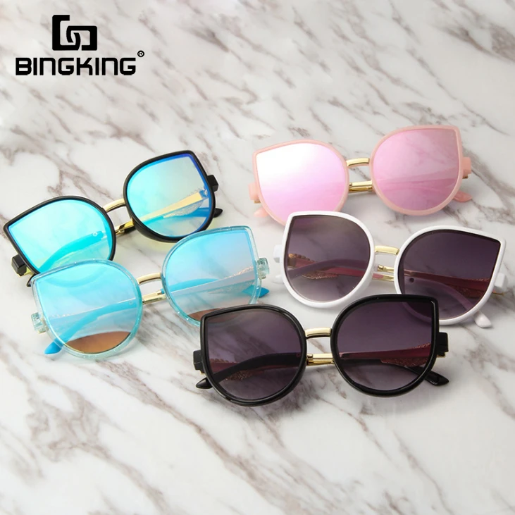 

BINGKING Children's Sunglasses Kids Fashion Round Sun Glasses Baby Eyes Glasses Accessories Girl Gafas Oculos De Sol Uv400 Girls