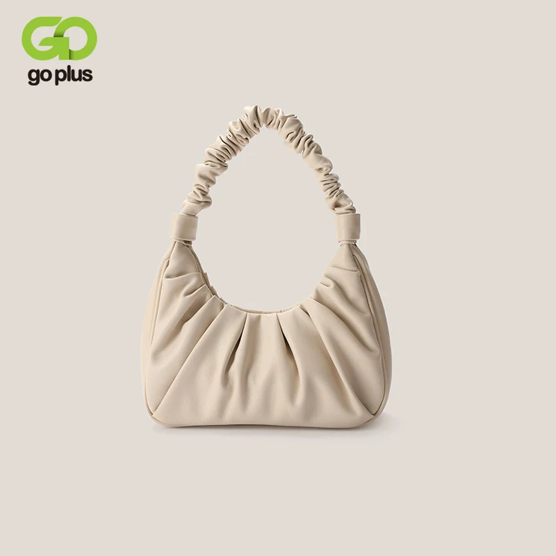 

GOPLUS Retro 2020 Women Baguette Bag New Handbags PU Leather Crossbody Bag for Women Solid Zipper Shoulder Bags Bolsa Mujer