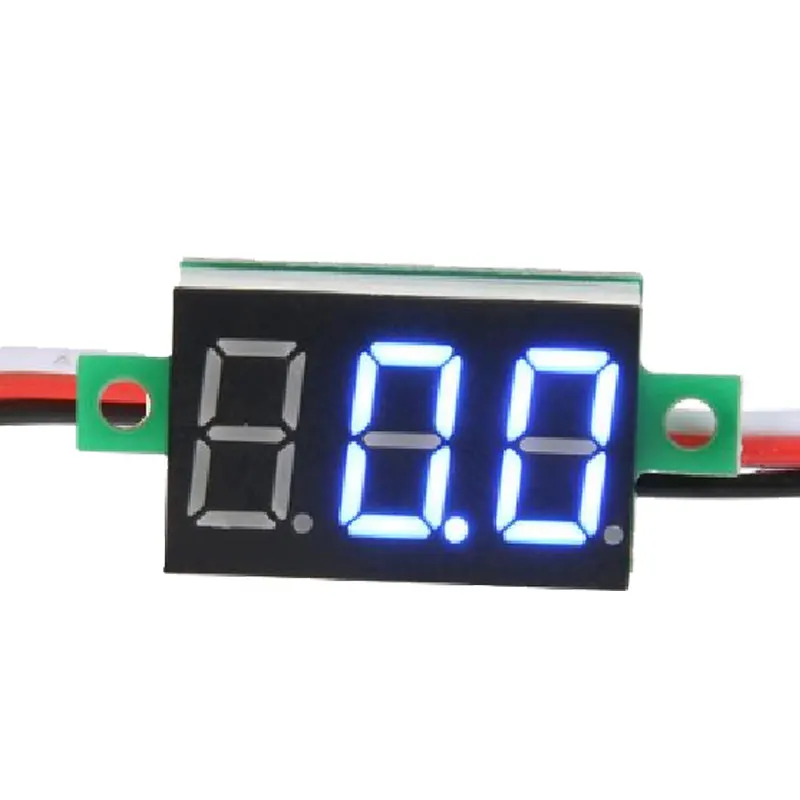Цифровой вольтметр DIDIHOU dc4 5/4 7/5 30 в два провода светодиодный детектор с цифровым
