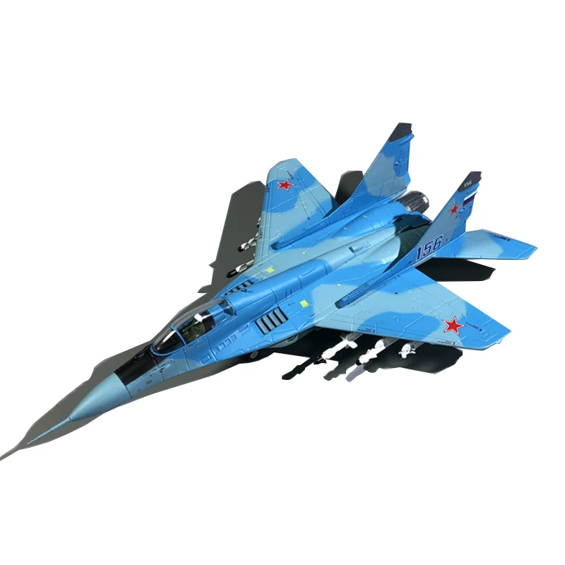MIG 29 Fulcrum российские ВВС МиГ-29 военный самолет Истребитель модель 1/100 литой самолет коллекция