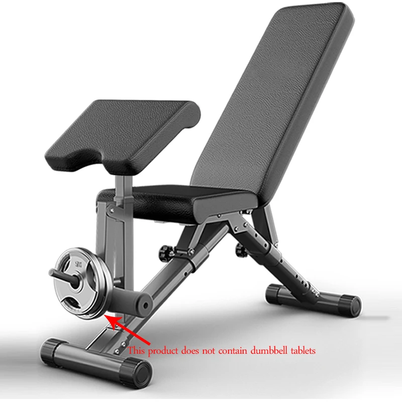 Dumbbell Bench Commercial Multifunctional Bird Chair Home Fitness Equipment Professional Training Barbell Flat Bench Press Stool Abdominal Exercise Equipment