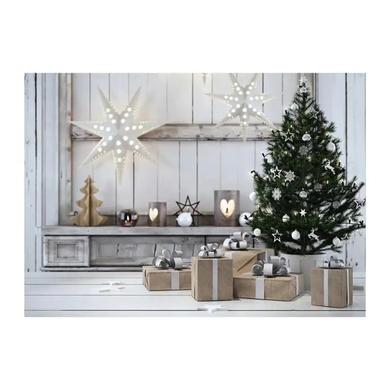 y-2024 Рождественские тканевые вечерние фоны для фотостудии с декором для дома, водонепроницаемые Заказные фотофоны для фотостудии - Цвет: y-2024