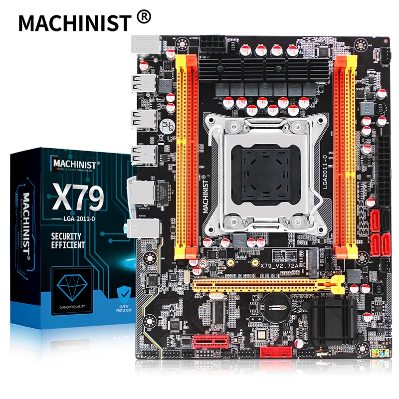 MACHINIST X79 LGA 2011 материнская плата LGA2011 поддержка DDR3 REG ECC RAM memory Xeon E5 V1 & V2 процессор настольная материнская плата|Материнские платы|   | АлиЭкспресс