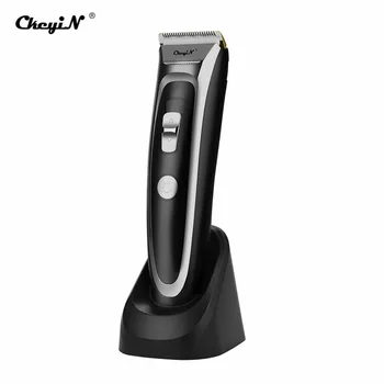 

Professional Hair Trimmer Titanium Ceramic Blade Clipper Rechargeable Electric Haircut LED Display Beard Trimmer Barber Machine