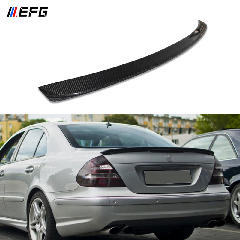 Спойлер из углеволокна для Mercedes E Class W211 2003-2009