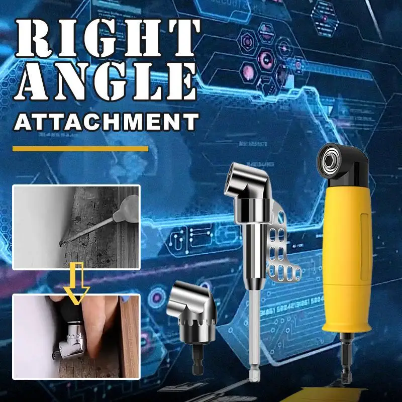

Angled Bit Drill Adapter Kit 13pack 105Degree Corner Device Angle Extension Bit Kit for Drill or Screwdriver Socket Adapter Tool