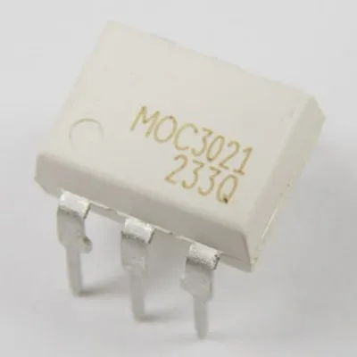10 шт./лот MOC3021 3021 DIP6 DIP оптопара изолятор новый dip-6 SIP-6 | Электронные компоненты и