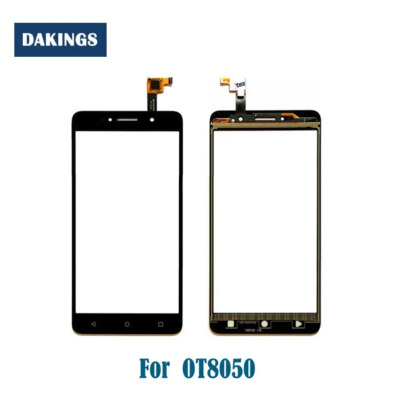 OT8050 Touch Screen for Alcatel One Pixi 4 8050D 8050 OT-8050D Panel Digitizer Front Glass Lens Sensor Black | Мобильные телефоны и