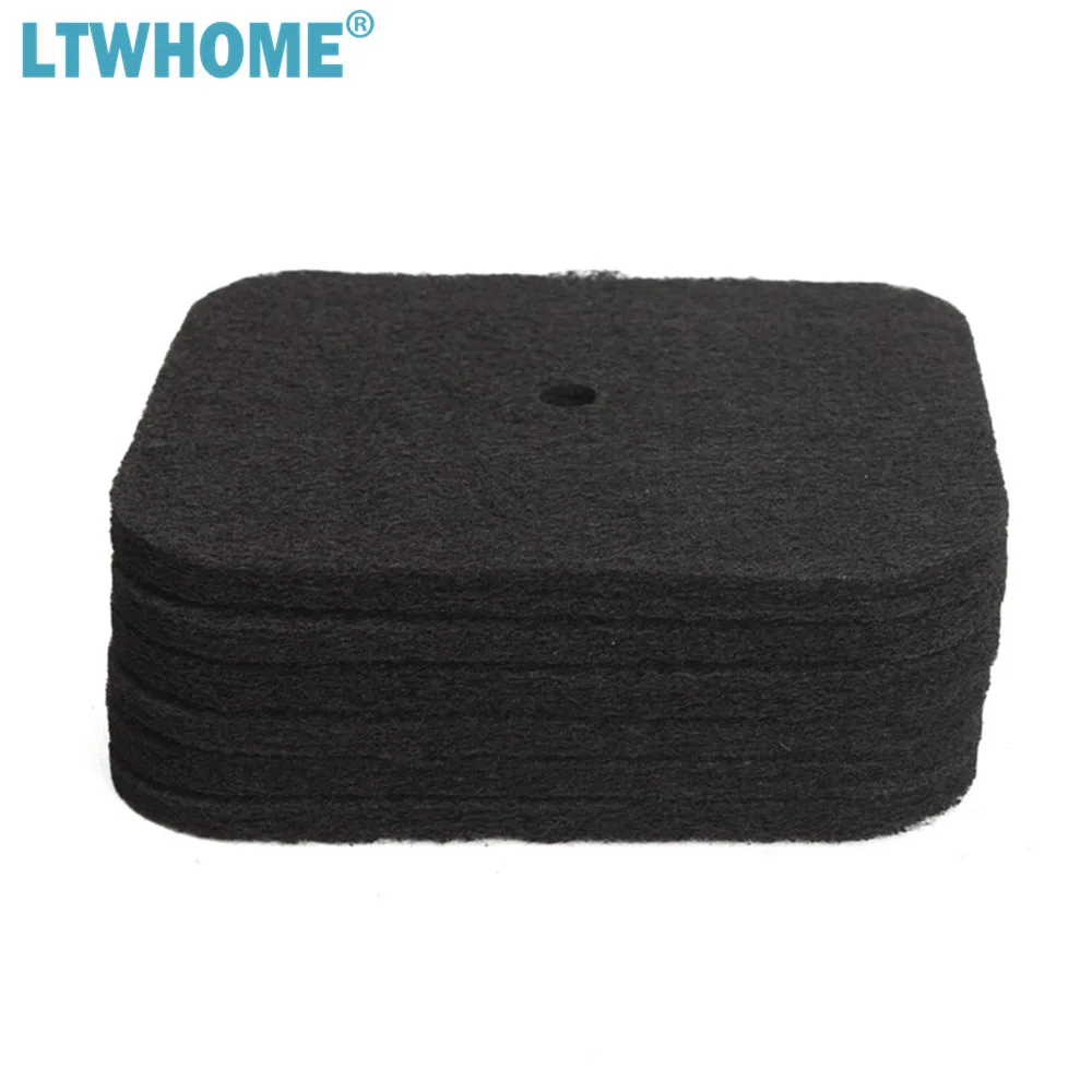 Activated Carbon Filter Pads LTWHOME Replacement Carbon Filter Fit For Catit Hooded and Jumbo Hooded Cat Pans codes 50695, 50696, 50700, 50701, 50702