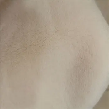 

Faux fur 1200 g 14mm high warp knitting high and low hair super soft snow velvet high density rex rabbit fur fabric