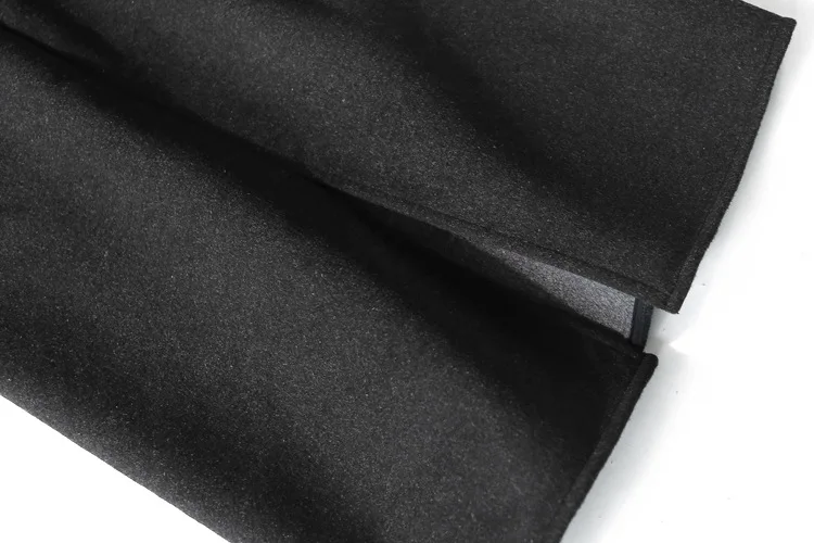 Mozuleva 2020 Autumn and Winter Double-Sided Two-Tone Double-Faced Woolen Goods Skirt Womens 2020 Spring Woolen Overskirt