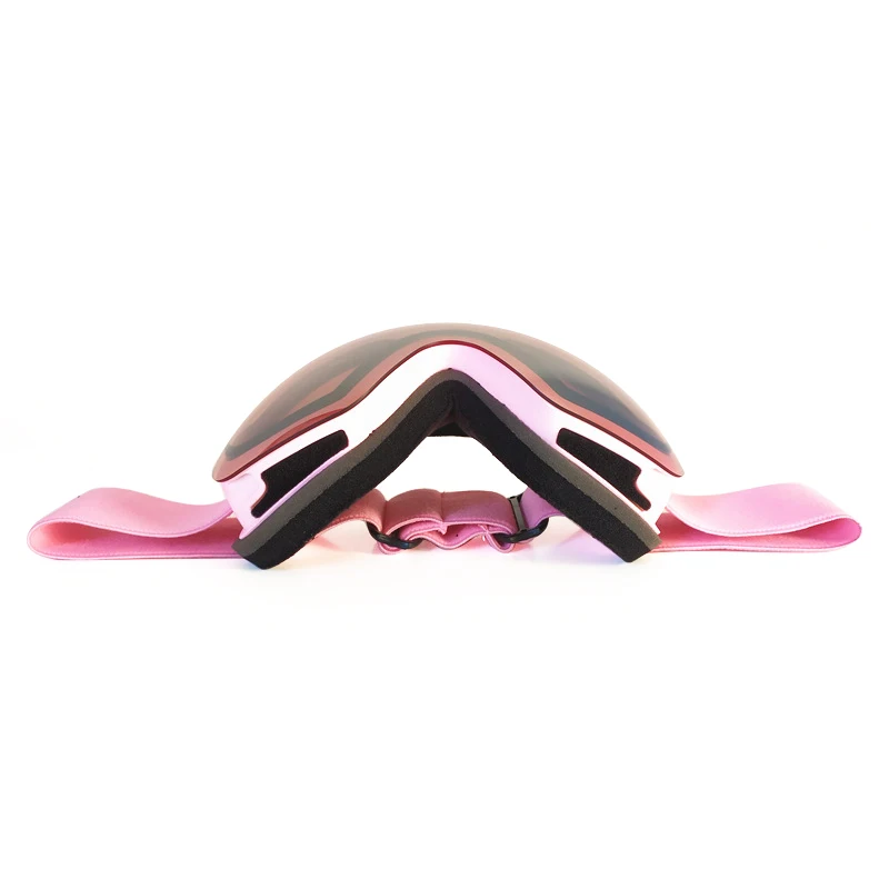 Skiing Double Layer Pink Women Ski Goggles Frameless Snow Glasses Anti Fog Protection Snowboard Snow Goggles Skiing Double Layer Pink Women Ski Goggles Frameless Snow Glasses Anti Fog Protection Snowboard Snow Goggles