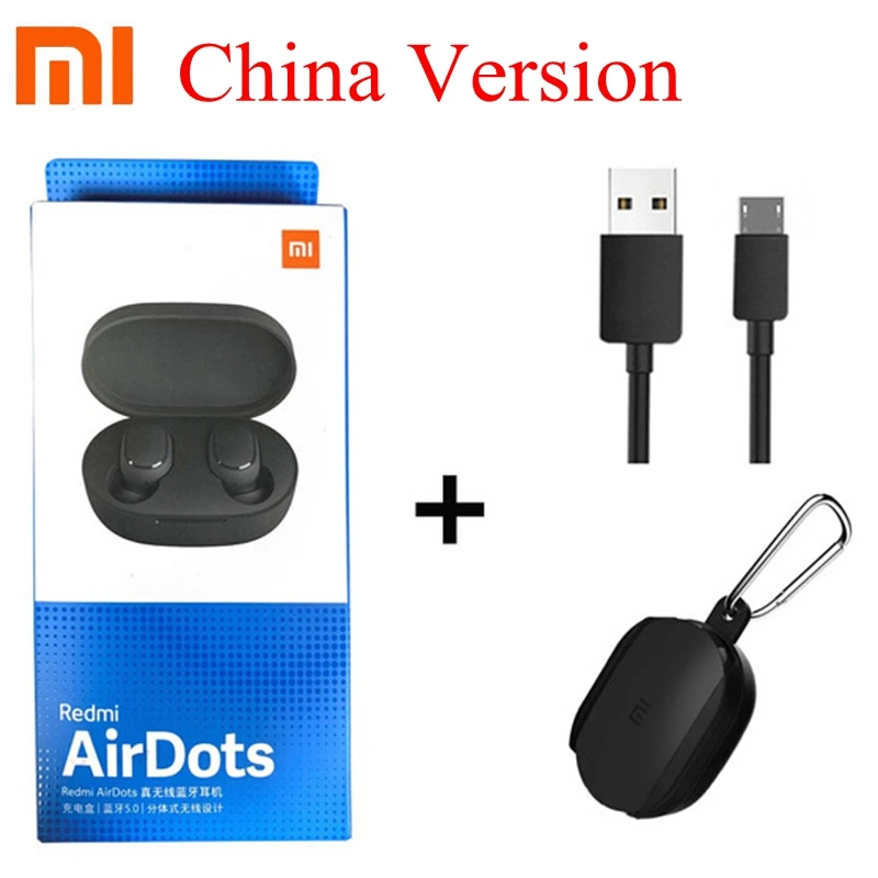 8 Оригинальные беспроводные bluetooth-наушники Xiaomi Redmi Airdots TWS, стерео, бас, Bluetooth 5,0, с микрофоном, громкой связи, управление AI - Цвет: 8