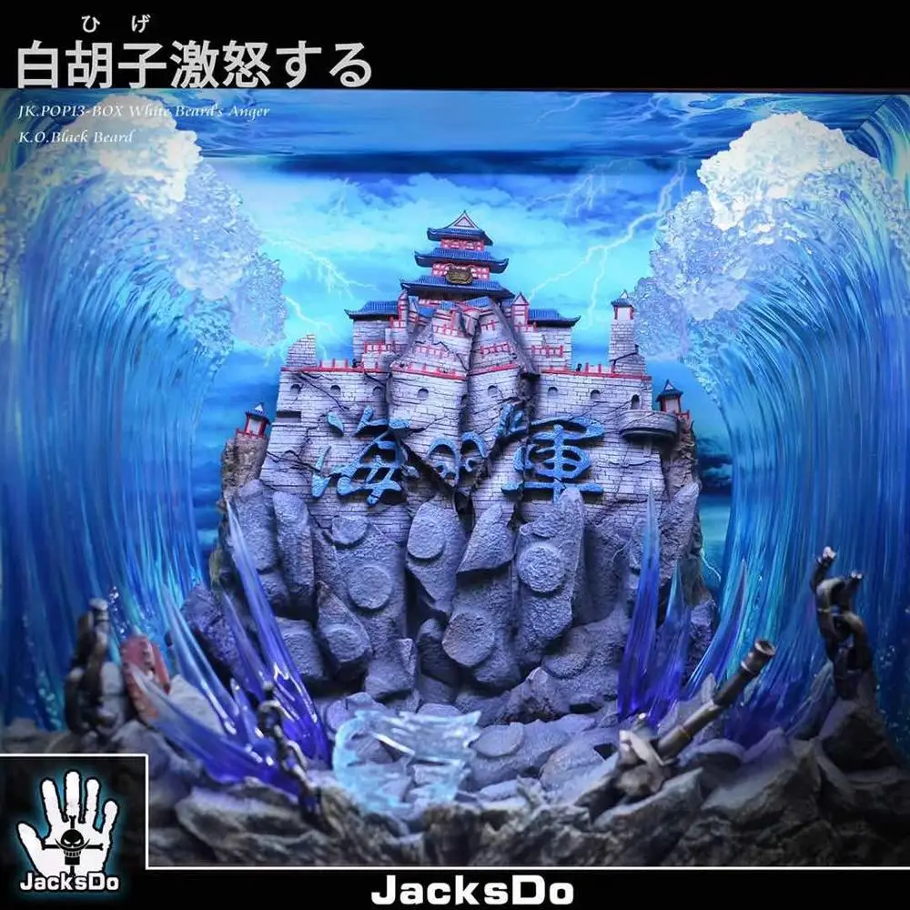JacksDo Studio JK одна деталь белая борода Эдварда Ньюгейта GK статуя