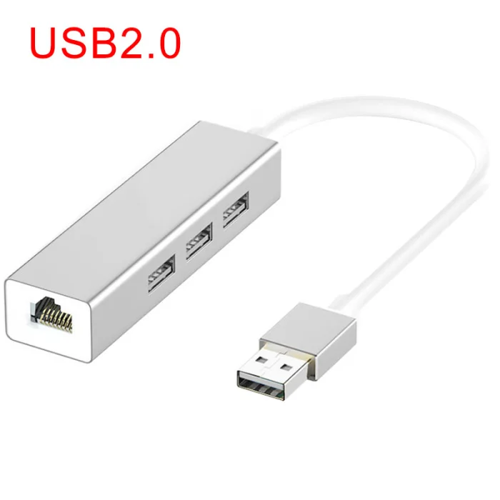USB2.0/3,0 для RJ45 Ethernet адаптер 4 порта конвертер для Macbook ASUS Ноутбука S888