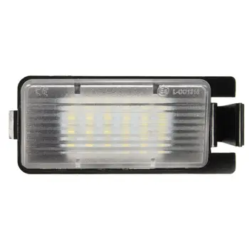 

1 Pair License Plate Light Car Auto Lamp For 350Z 370Z GTR Infiniti G35 G37 G25 12V White Accessories