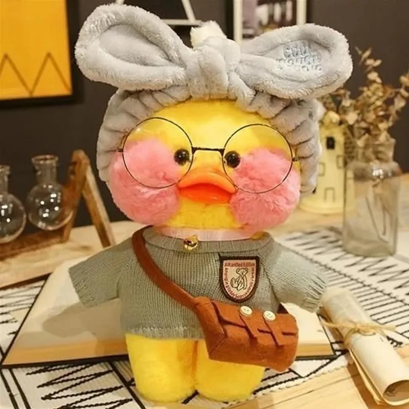 30cm Paper Duck Hug Pato Lalafanfan Duck 30cm Flifan Duck Plush In