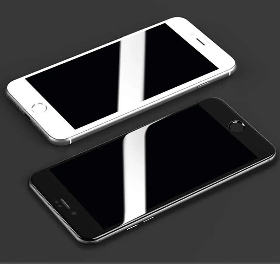 30D закаленное стекло для iPhone 7 8 6 6S Plus X полное покрытие экрана протектор для iPhone X XR XS MAX 5 5S SE защитное стекло