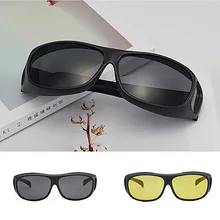 Очки для вождения автомобиля, солнцезащитные очки с УФ-защитой, очки унисекс, HD Vision, солнцезащитные очки, очки ночного видения