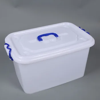 

Plastic Pp Portable Box Environmentally Friendly Plastic Food Sealed Buckle Food Box Snacks Household Storage Box